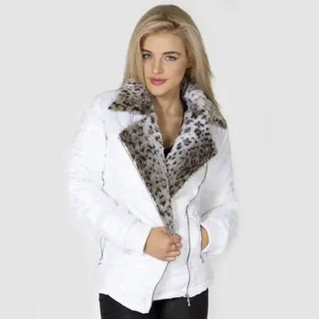 Pelle Pelle Womens Trinity White Jacket image 0
