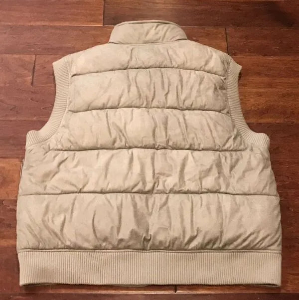 Pelle Pelle Premium Mens White Insulated Puffer Vest image 1
