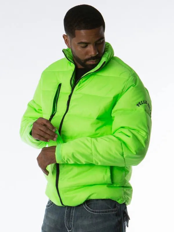 Pelle Pelle Mens March Buchanan Green Puffer Jacket image 0