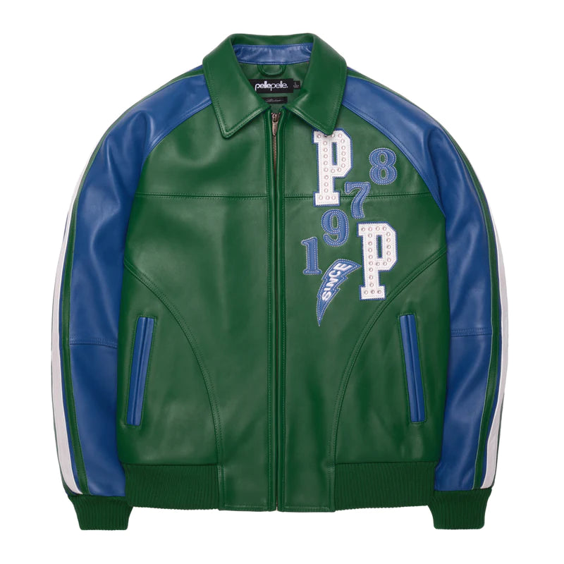 Pelle Pelle Soda Club Tiger Green Jacket image 0