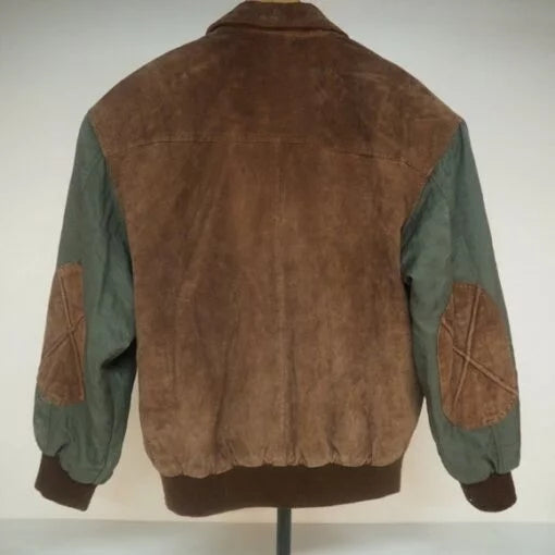 Pelle Mens Leather Flight Aviator Jacket image 1