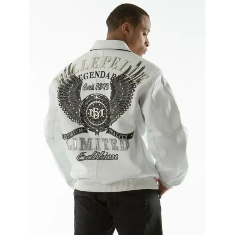 Pelle Pelle Legendary White Leather Jacket image 3
