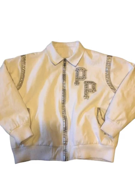 Pelle Pelle Street Kings White Leather Jacket image 1