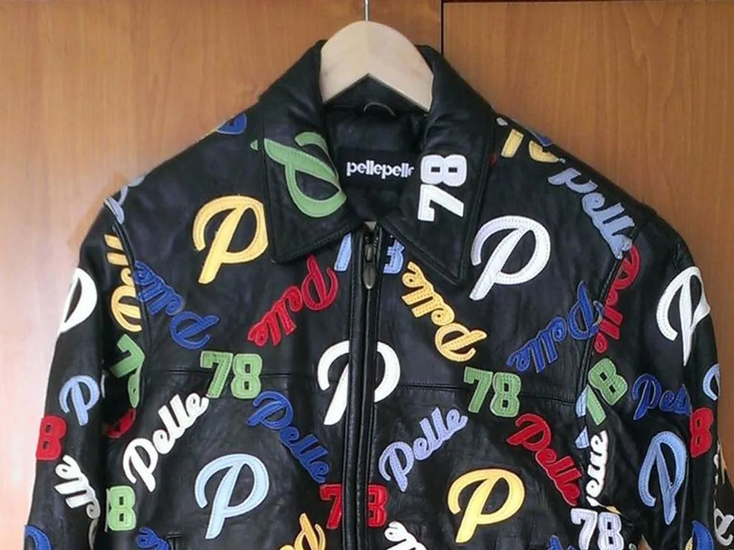 Pelle Pelle Multicolor Black Jacket image 0