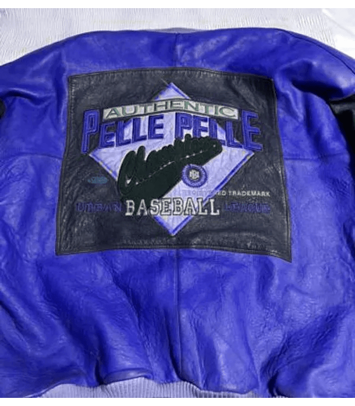 Pelle Pelle Authentic Baseball Urban League Blue Jacket image 1