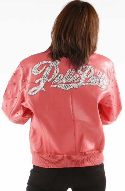 Pelle Pelle Womens Baby Pink Jacket image 0