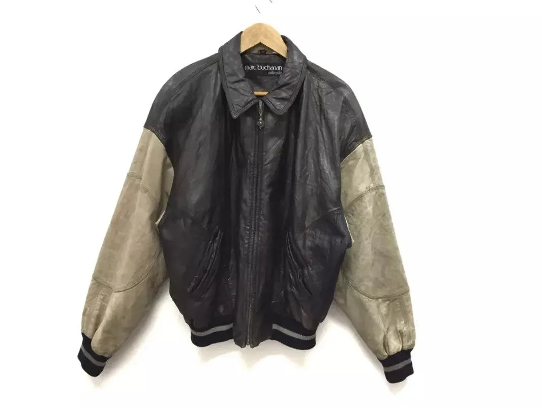 Pelle Pelle Marc Buchanan 1995 17 Year of Fashion Leather Jacket image 0