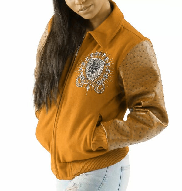 Pelle Pelle Ladies Brown Immortal Worldwide Revolution Jacket image 1