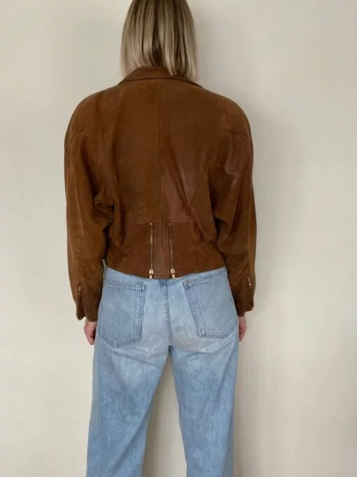 Pelle 80’s Butter Soft Leather Moto Jacket image 1