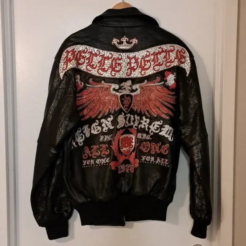 Pelle Pelle Authentic Black Leather Jacket image 1