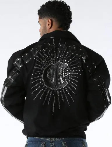 Pelle Pelle Chicago Wool Black Jacket image 0