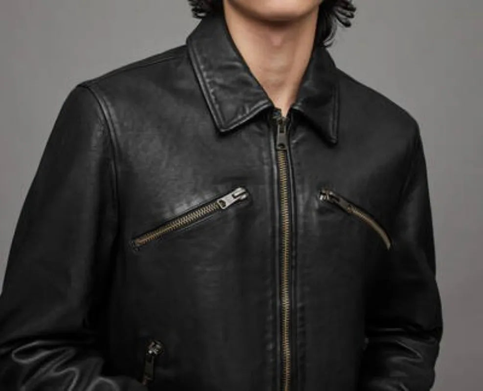 Pelle Pelle Verdi Black Leather Jacket image 0