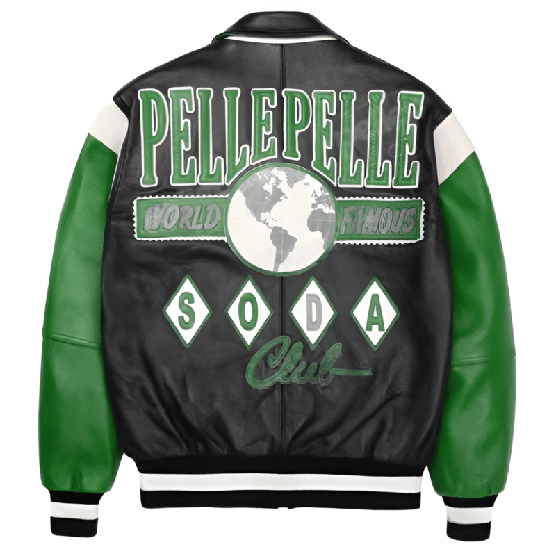 World Famous Soda Club Green Jacket image 0