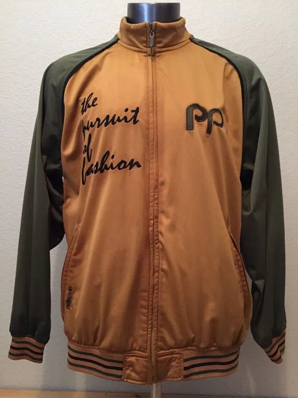 Pelle Pelle In Pursuit of Fashion Embroidered Track Jacket image 0