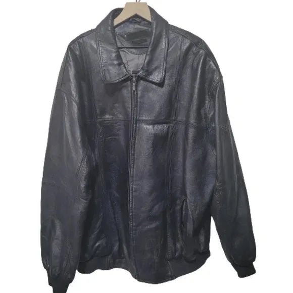 Pelle Pelle Zipup Motorcycle Biker Jacket image 0