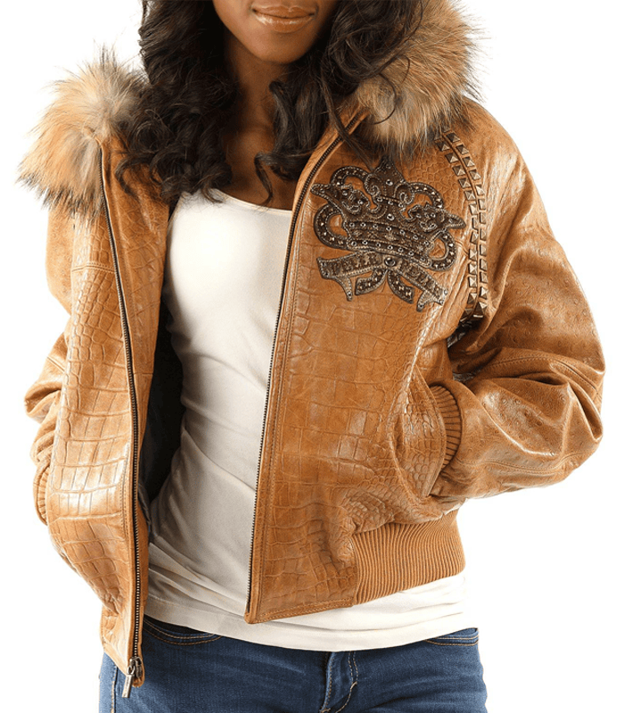 Ladies Ornate Heart Honey Cayman Jacket image 0