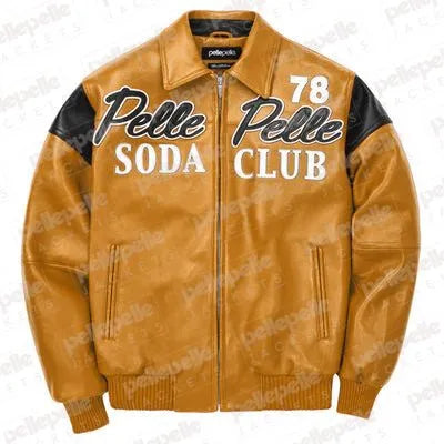 Pelle Pelle Soda Club Plush Mustard Jacket image 0