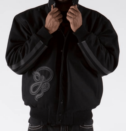 Pelle Pelle 35th Anniversary Black Woolen Jacket image 0