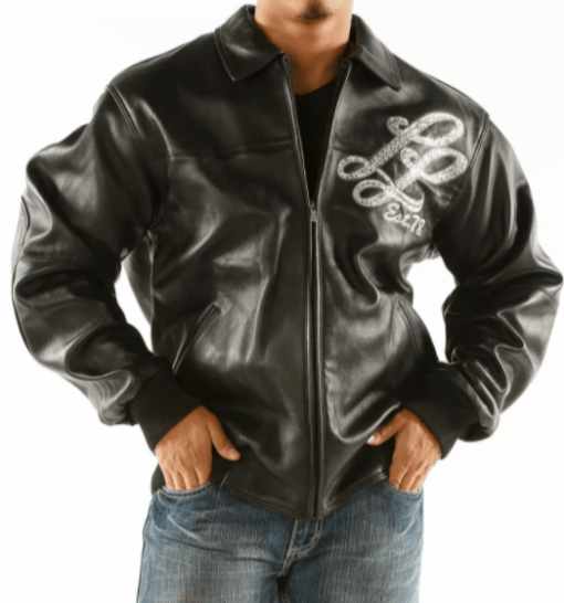 Black Pelle Pelle Notorious Studded Leather Jacket image 0