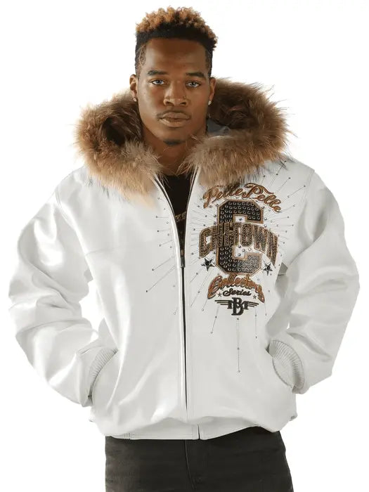 Pelle Pelle Collector Series Fur Hood Jacket | White Jacket image 0