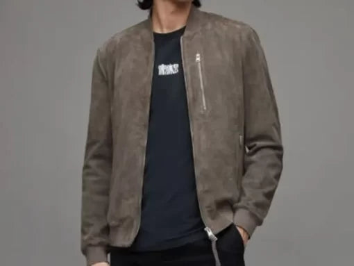 Pelle Pelle Kemble Suede Bomber Jacket image 0