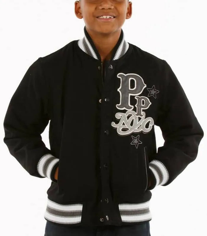 Pelle Pelle Kids NYC Black Jacket image 0