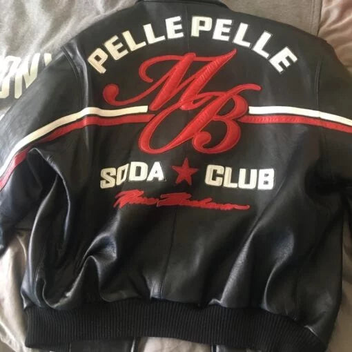 Pelle Pelle Soda Club Black Leather Jacket image 1