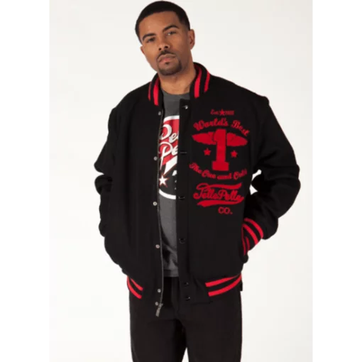 Pelle Pelle World’s Best One and Only Black Wool Jacket image 0
