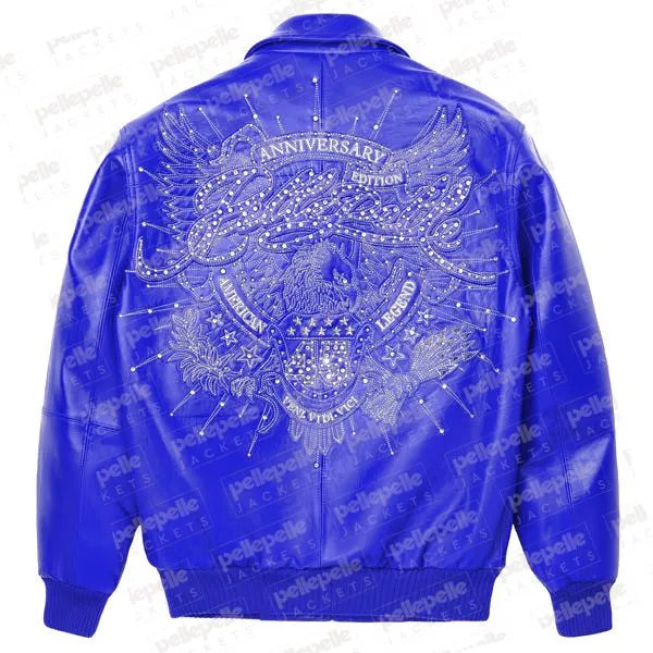 Pelle Pelle 40th Anniversary Blue Jacket image 0
