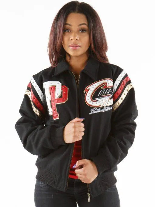 Pelle Pelle Womens Cleveland Tribute Black Jacket image 0