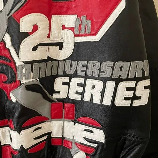 Pelle Pelle Mens 25th Anniversary Series Black Jacket Leather image 1