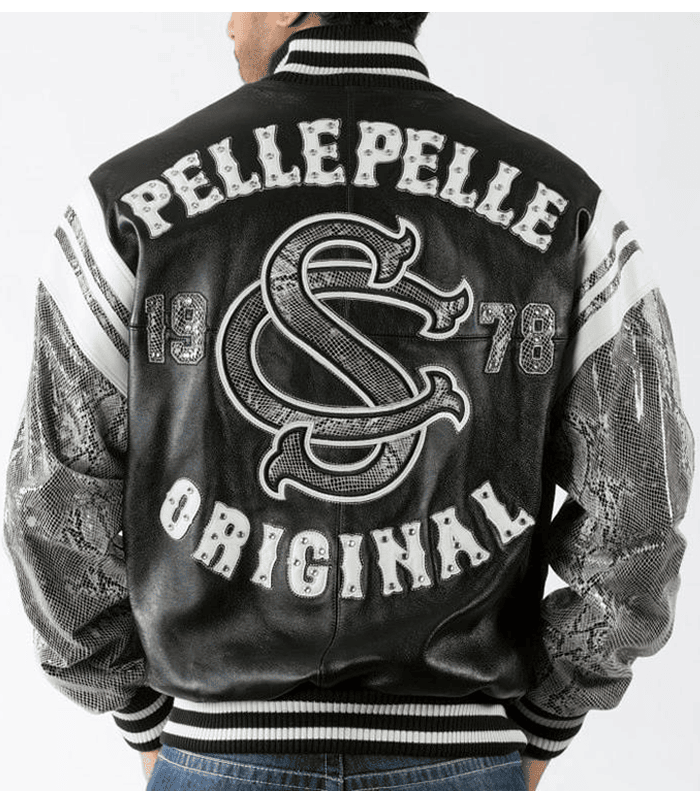 Pelle Pelle Soda Club 1978 Original Black Leather Jacket image 1