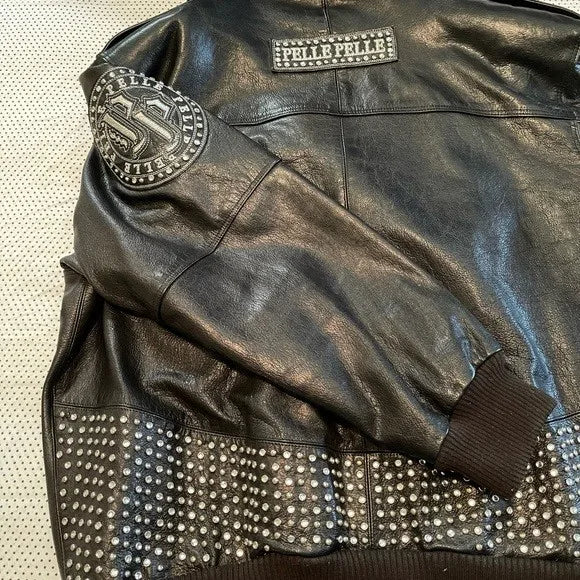 Authentic Studded Pelle Pelle Leather image 1