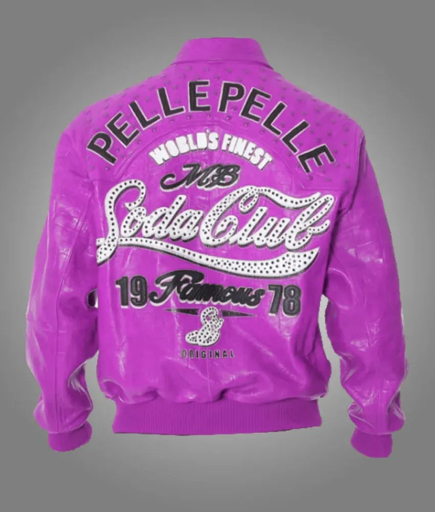 1978 Soda Club Light Purple Pelle Pelle Jacket image 0