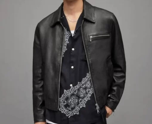 Pelle Pelle Gino Black Leather Jacket image 0