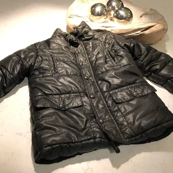 Pelle Pelle Black Puffer Hoodie Jacket image 0