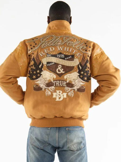 Pelle Pelle Red White & True Brown Jacket image 1