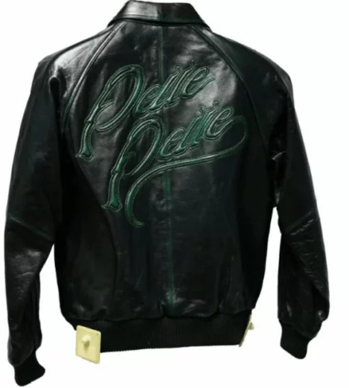 Black Green Pelle Pelle Leather image 1