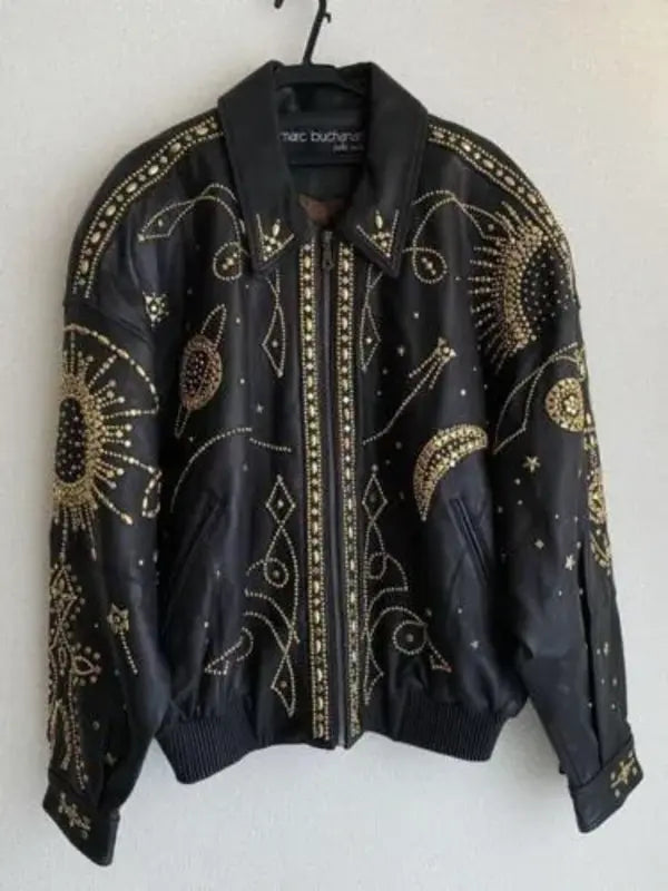 Studs Blouson Marc Buchanan Leather Jacket image 1