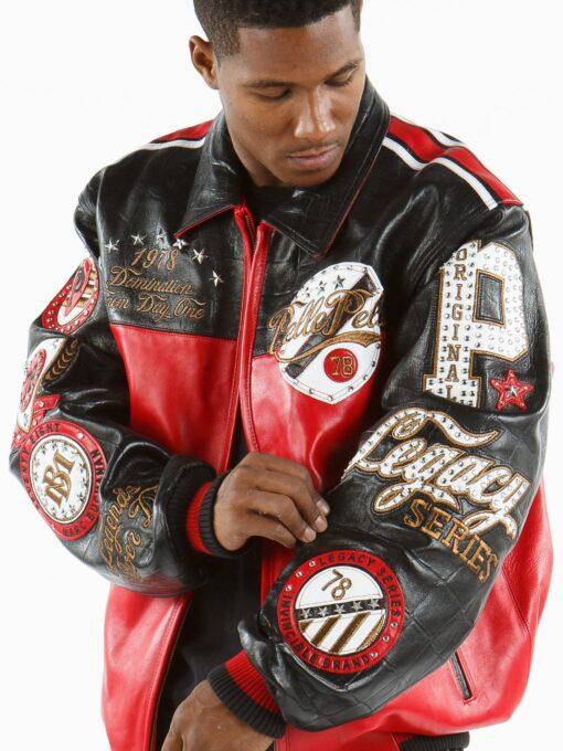 Pelle Pelle Red Revolution Cabernet Leather Jacket image 1