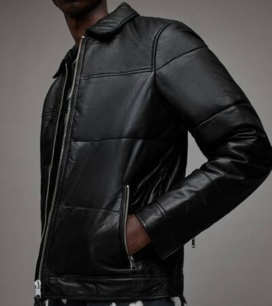Pelle Pelle Leather Puffer Jacket image 1