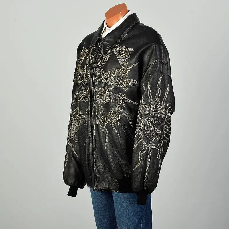 Pelle Pelle Womens Signature Black Leather Jacket image 1