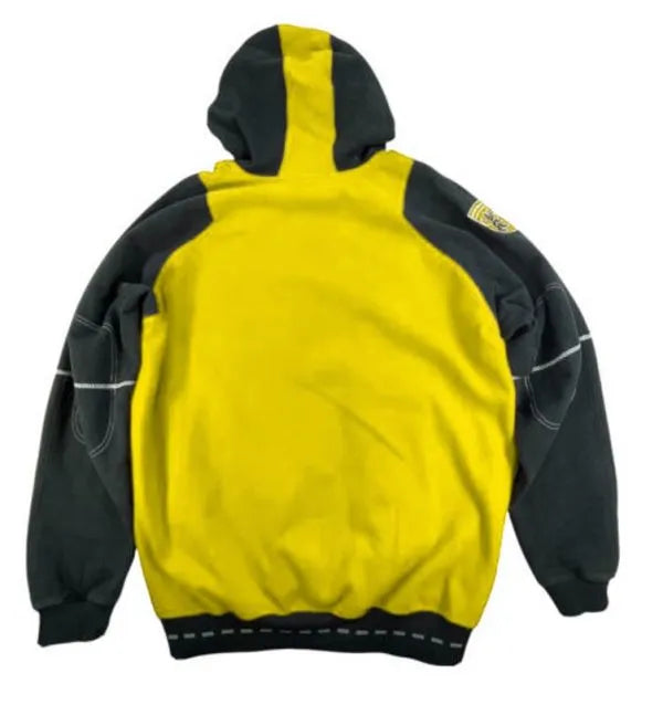 Pelle Pelle Denim Co Mens Yellow Black Pullover Hoodie image 1