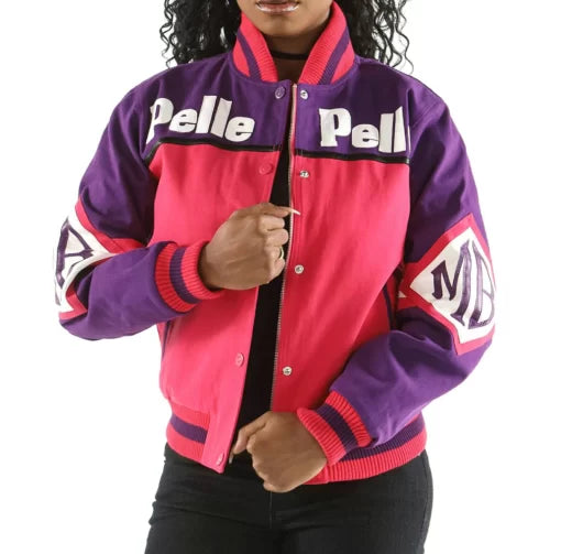 Pelle Pelle Throwback Purple Soda Club Wool Jacket image 0