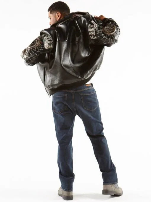 Pelle Pelle Independent Society Black Leather Jacket image 2