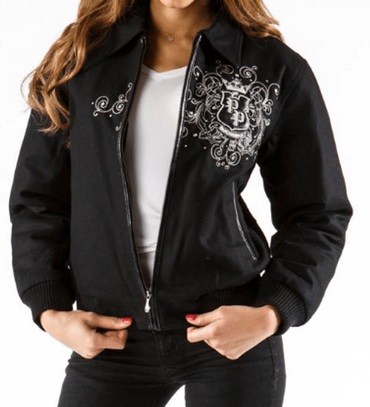 Pelle Pelle Triple-Crest-Shirt Collar Black Jacket image 0