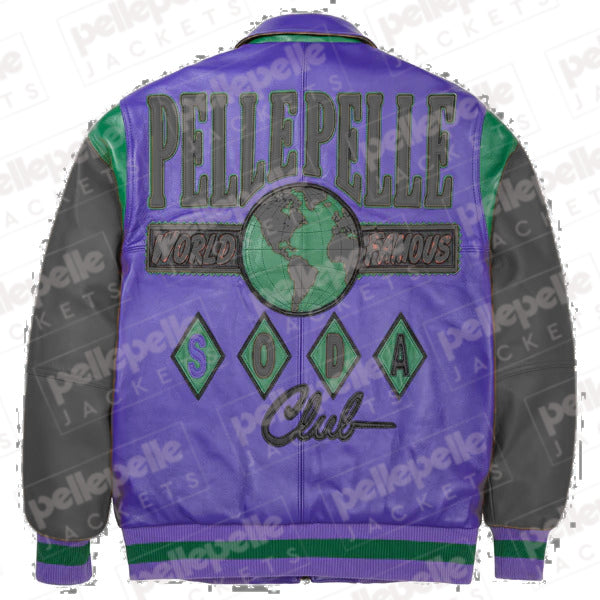 World Famous Multicolor Black Plush Jacket image 0