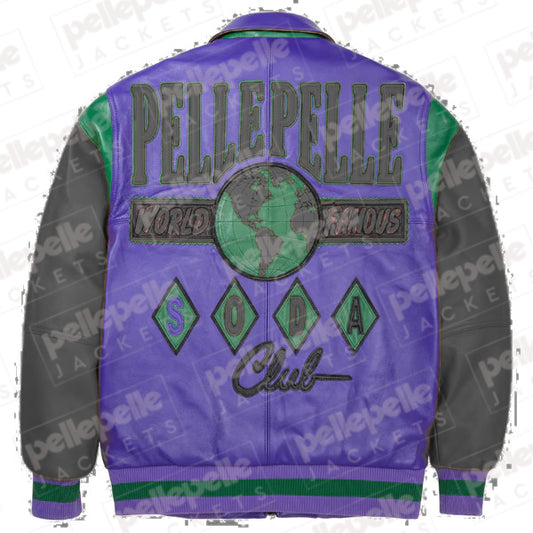 World Famous Multicolor Black Plush Jacket image 0