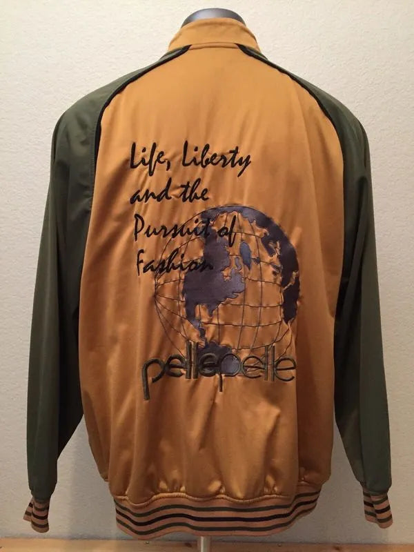 Pelle Pelle In Pursuit of Fashion Embroidered Track Jacket image 1