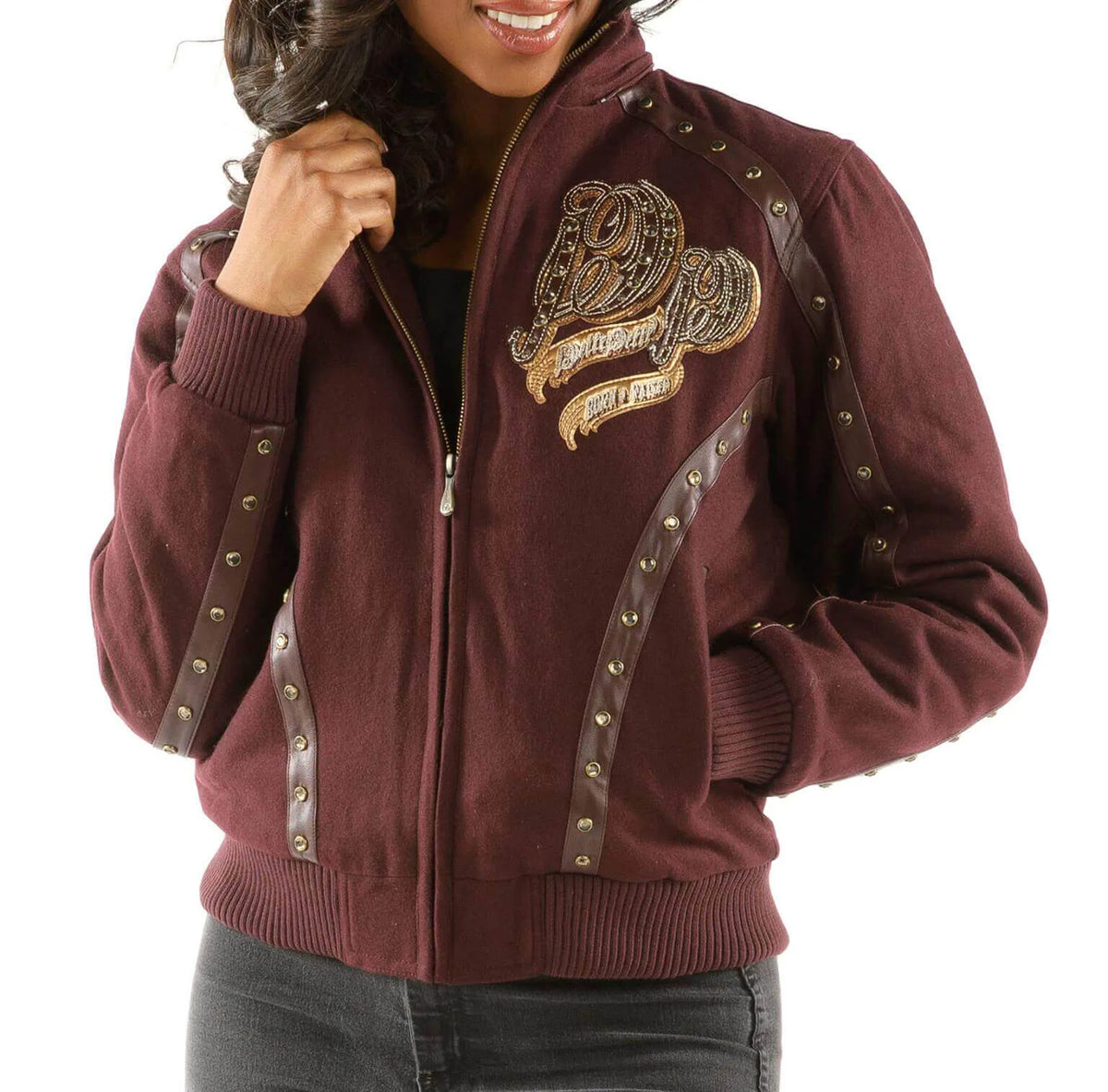 Women’s Pelle Pelle Born and Raised Hooded Jacket image 1